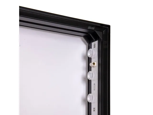 Bannerframe Brightbox Double Zwart 100x200cm LED Verlicht