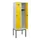 schoollocker,HxBxD 1950x600x500mm,2vak,vak B 300mm,draaigrendel