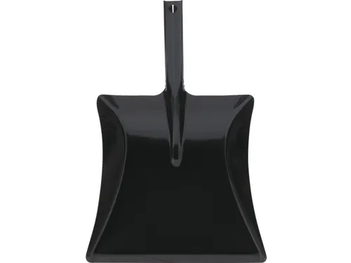Stofblik Vikan ca. 24x38cm metaal Zwart