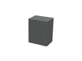 opzetkast v. kast met openslaande deuren MS-donkergrijs 740x600x445mm - 2