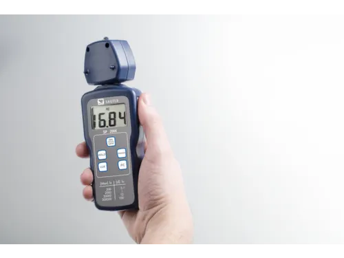 LED-lichtmeter,afleesbaarheid 0,1/100lx,behuizing kunststof