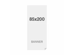 Print voor Banner 85x200cm Symbio 510g/m² PVC Mat Oppervlak