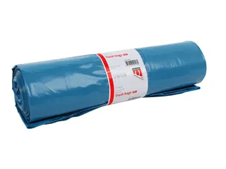 Afvalzak Quantore LDPE T70 240L bl extra stevig 65/25x140cm rol à 10s - 1