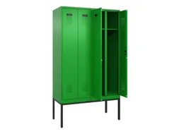 locker voor scheiding van kleding,HxBxD 2120x1200x500mm,4vak