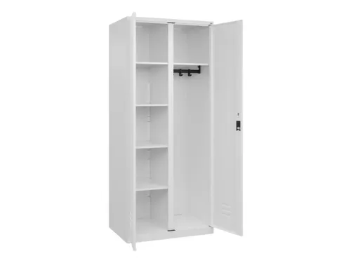 wasgoedverdeelkast,HxBxD 1850x800x500mm,vak B 400mm,cilinderslot
