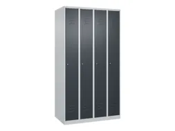 locker,HxBxD 1850x1000x500mm,4vak,vak B 250mm,cil.-slot