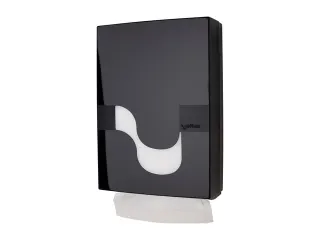 Handdoek dispenser Celtex Slim zwart - 3