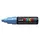 Verfstift Posca PC8K Brede punt 8mm schuin metallic blauw