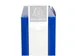 Boite de classement à pression Dos 100mm PP 7/10e Opaque bleu