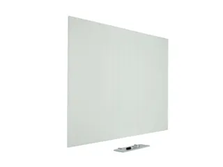 Glasbord Premium 90x120cm Wit Magneethoudend Verborgen Ophang - 1