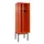 locker voor scheiding van kleding,HxBxD 2120x600x500mm,2vak