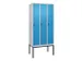 locker voor scheiding van kleding,HxBxD 2120x900x500mm,3vak