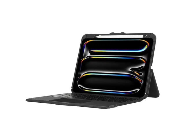 Etui clavier VersaVu QWERTY Anglais UK Bluetooth iPad (M4) 13 inch noi