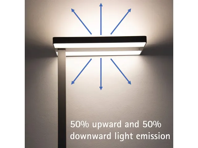 Vloerlamp LED MAULjuvis sensor dimbaar tafelklem Zilver