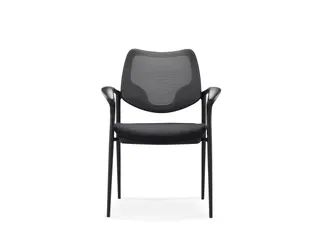 Vergaderstoel Curve Net Zwart - 1
