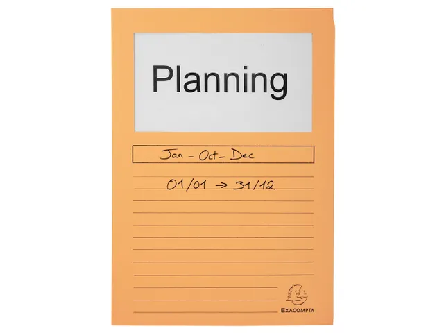 Super Map Venstermappen, A4, 160 g/m², Assorti 10 stuks