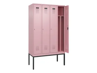 locker voor scheiding van kleding,HxBxD 2120x1200x500mm,4vak - 1