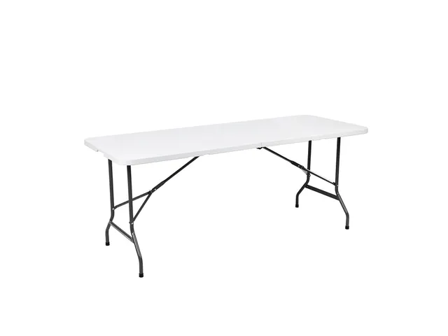 Vouwtafel BRASQ 180x70x74cm FT180 wit