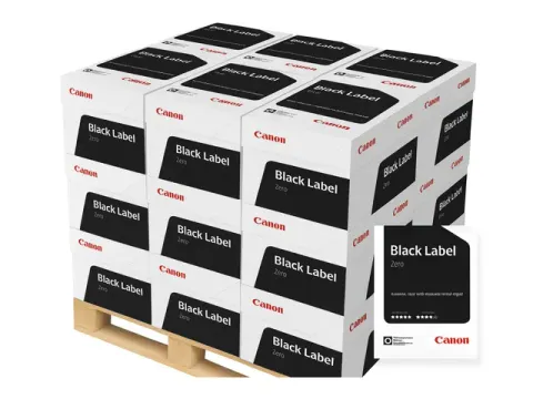 Kopieerpapier Canon Black Label Premium A4 70 Gram wit Halve Pallet