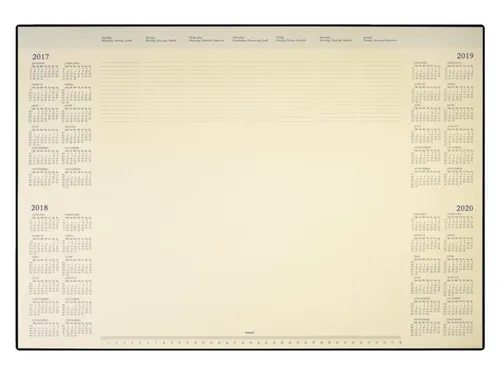 Onderlegblok 2027 Brepols Desk Mate 7dag/1pag 412x590x8mm 35vel houder