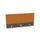 opzetpaneel bureau aanbouw achter MS-donkergrijs BN3005-geel 1200mm