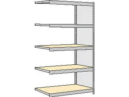 magazijnstelling,aanbouwveld,HxBxD 2000x1285x526mm,vakl. 250kg