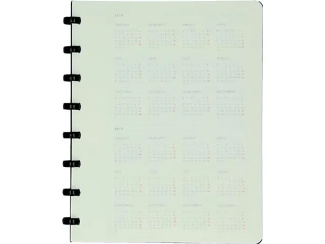 Atoma Meetingbook, Ft A5, Zwart, Gelijnd