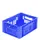 Euronorm Stapelkrat Pp 170x400x300mm Wanden/bodem Open Blauw 16l