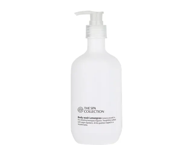 Gel douche TSC Body wash Lemongrass 475ml r-HD PE Boîte 24 pièces