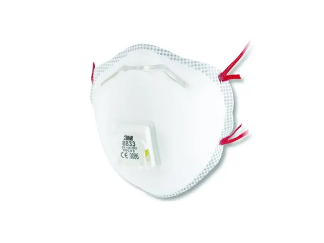 Stofmasker 8833 Ffp3 Uitademventiel Doos 10 Stuks