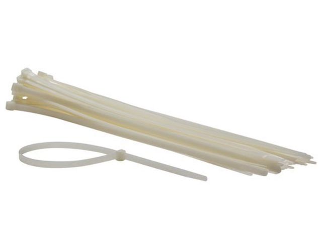 100 Attaches-câbles En Nylon - 4,6x200 Mm - Vert Résistant Aux UV - Charge Max 23 Kg