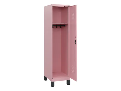 schoollocker,HxBxD 1630x400x500mm,1vak,vak B 400mm,cil.-slot,voeten