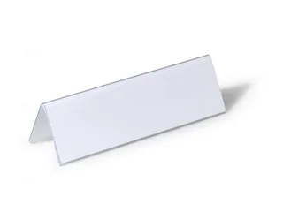 Tafelnaambord Durable 8052 61x210mm Transparant - 2