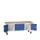 werkbank,HxBxD 830x2000x600mm,multiplexblad,uitrusting: 3laden,2kasten