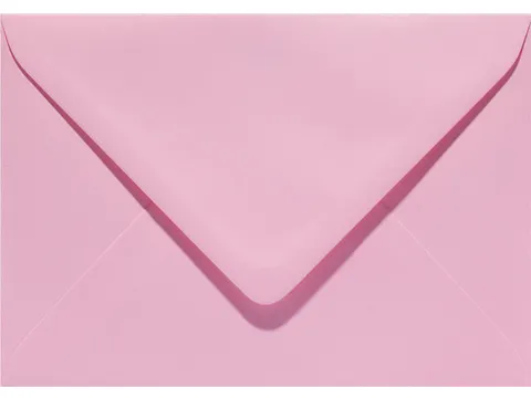 Envelop Papicolor EA5 156x220mm babyroze pak à 6 stuks