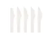 Mes papier 159mm fair wit/pk50