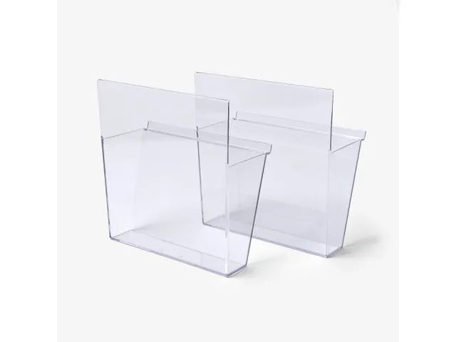 Plastic brochurehouder A4 voor Brochurerek set van 2