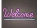 Ledbord Lumineo indoor USB neon Welcome