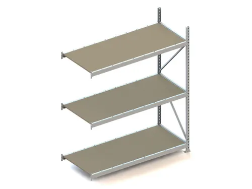 Breedvakstelling Aanbouwveld Hxbxd 2200x1851x800mm 3 Houten Legborden