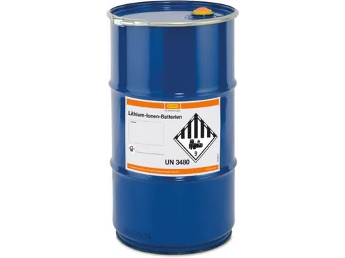 accu-veiligheidscontainer,60l,HxØ 660x380mm,blauw