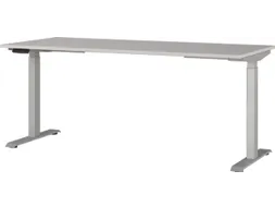Elektrisch ihv bureau,HxBxD 720-1200x1800x800mm,blad decor kasjmier