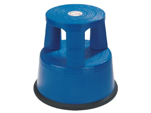 Opstapkruk Desq 420mm kunststof blauw