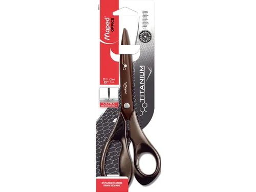 Schaar Maped Titanium 21cm zwart