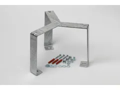 Vloerbevestiging,V. Afvalbak 70L,Staal Verzinkt