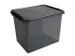 Comfort Line opbergbox 52L transparant grijs - 50x40x38cm