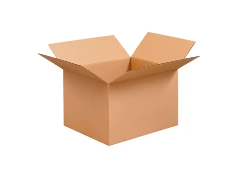 Carton américain pliable 600x500x400mm simple cannelure Brun 20pcs
