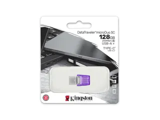 128GB DataTraveler microDuo 3C 200 MB/s dubbele USB-A + USB-C - 7