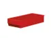 stellingbak,HxBxD 81x183x400mm,PP,rood
