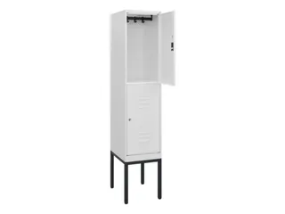 dubbeldekse locker,HxBxD 1950x400x500mm,1x2vak.,vak B 400mm - 2
