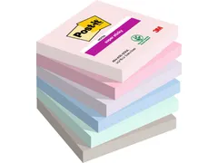 Memoblok 3M Post-it 654 Super Sticky 76X76mm SOUL